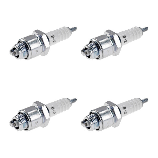 4 Zündkerzen mit Flachdichtsitz NGK Aftermarket-Expertise für u.a. HONDA