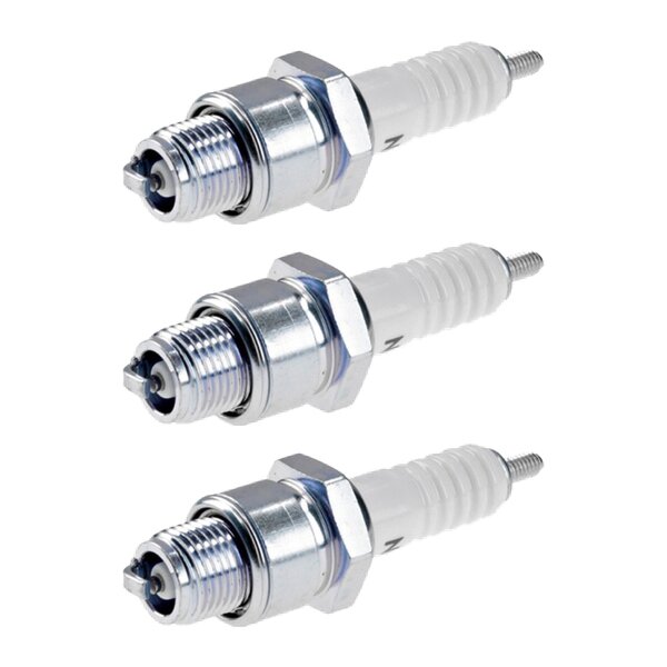 3 Spark Plugs with flat seal seat NGK IAM expertise for MERCURY and others