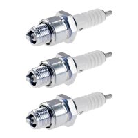 3 Spark Plugs with flat seal seat NGK IAM expertise for...