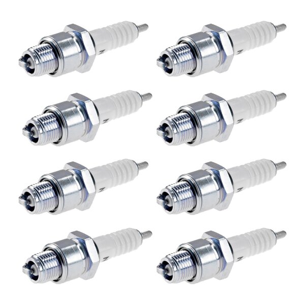 8 Spark Plugs with flat seal seat NGK IAM expertise for MERCURY and others