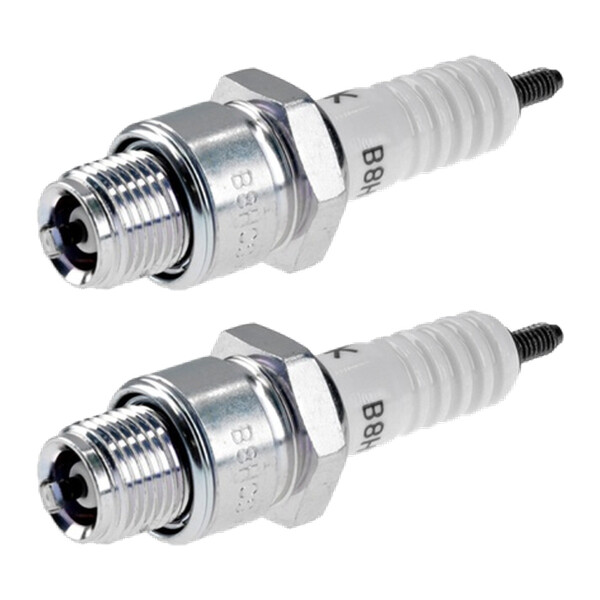 2 Spark Plugs with flat seal seat NGK aftermarket expertise for various vehicles