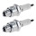 2 Spark Plugs with flat seal seat NGK aftermarket expertise for various vehicles