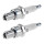 2 Spark Plugs with flat seal seat NGK aftermarket expertise for HONDA and others