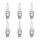 6 Spark Plugs with flat seal seat NGK aftermarket expertise for BMW ISETTA