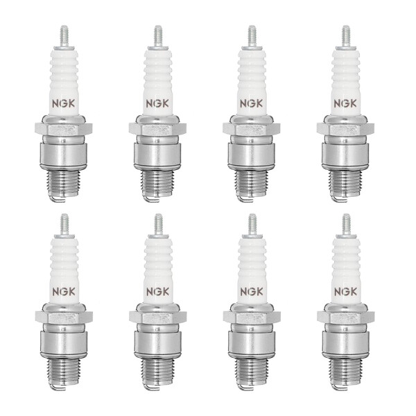 8 Spark Plugs with flat seal seat NGK aftermarket expertise for BMW ISETTA