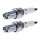 2 Spark Plugs with flat seal seat NGK suitable for PEUGEOT 405 and others