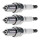3 Spark Plugs fixed SAE connection NGK for e.g. MERCEDES-BENZ S-CLASS