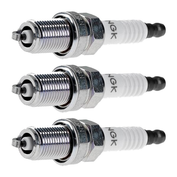 3 Spark Plugs fixed SAE connection NGK suitable for e.g. NISSAN PRAIRIE