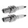 2 Spark Plugs with flat seal seat NGK IAM expertise for NISSAN and others