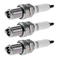3 Zündkerzen mit Flachdichtsitz NGK...