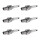 6 Spark Plugs with flat seal seat NGK IAM expertise for NISSAN and others