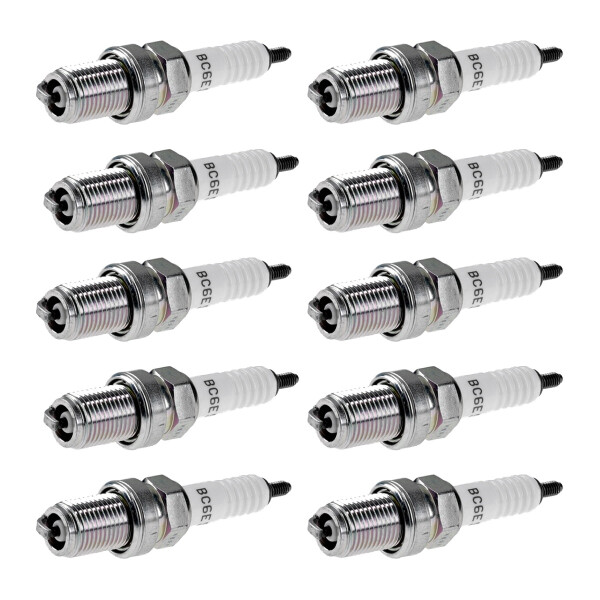 10 Spark Plugs with flat seal seat NGK IAM expertise for NISSAN and others