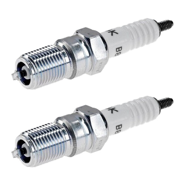 2 Spark Plugs with cone seal seat NGK Aftermarket-Expertise for RENAULT 5