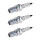 3 Spark Plugs with cone seal seat NGK Aftermarket-Expertise for RENAULT 5