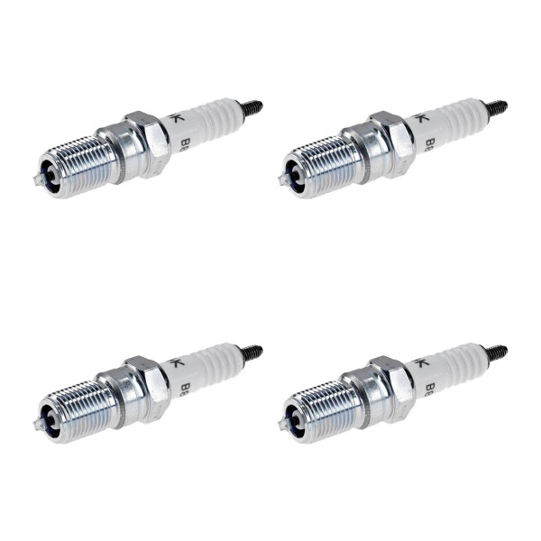 4 Spark Plugs with cone seal seat NGK Aftermarket-Expertise for RENAULT 5