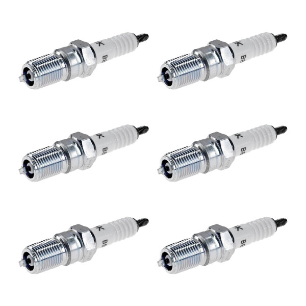 6 Spark Plugs with cone seal seat NGK Aftermarket-Expertise for RENAULT 5