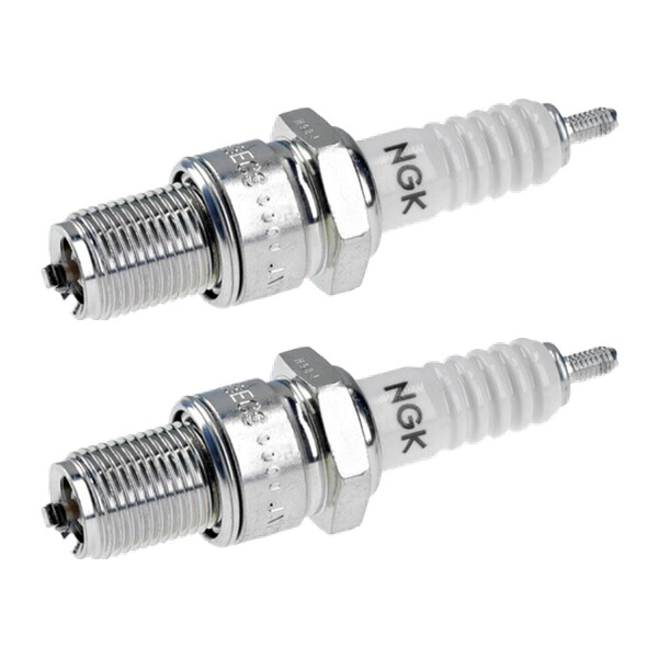 2 Spark Plugs with flat seal seat NGK aftermarket expertise for HONDA