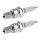 2 Spark Plugs with flat seal seat NGK aftermarket expertise for HONDA