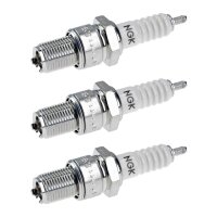3 Spark Plugs with flat seal seat NGK aftermarket...