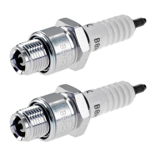 2 Spark Plugs with flat seal seat NGK IAM expertise for YAMAHA and others