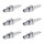 6 Spark Plugs with flat seal seat NGK suitable for JAGUAR XJ and others