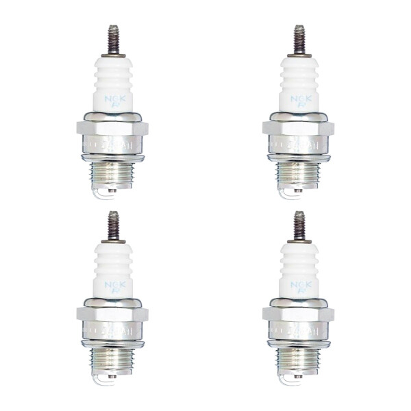 4 Spark Plugs with flat seal seat NGK IAM expertise for KAWASAKI and others