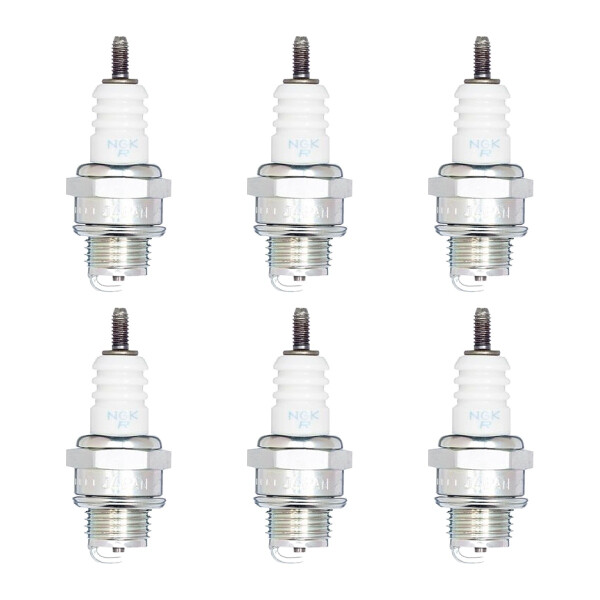 6 Zündkerzen mit Flachdichtsitz NGK Aftermarket-Expertise für u.a. KAWASAKI