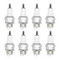 8 Zündkerzen mit Flachdichtsitz NGK...