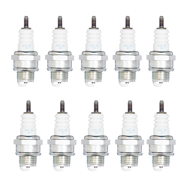 10 Zündkerzen mit Flachdichtsitz NGK Aftermarket-Expertise für u.a. KAWASAKI