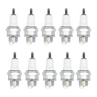 10 Zündkerzen mit Flachdichtsitz NGK...