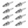 8 Spark Plugs with flat seal seat NGK IAM expertise for DAIHATSU and others