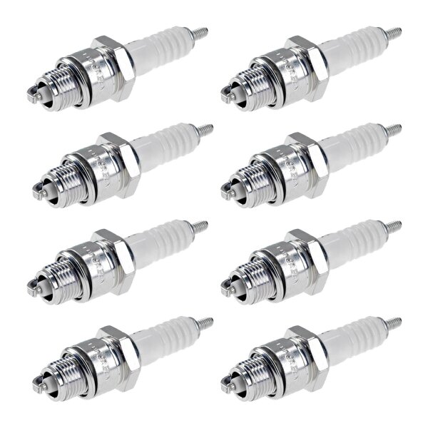 8 Spark Plugs with flat seal seat NGK IAM expertise for SUZUKI and others