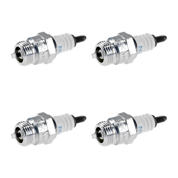 4 Spark Plugs with cone seal seat NGK aftermarket expertise for various vehicles