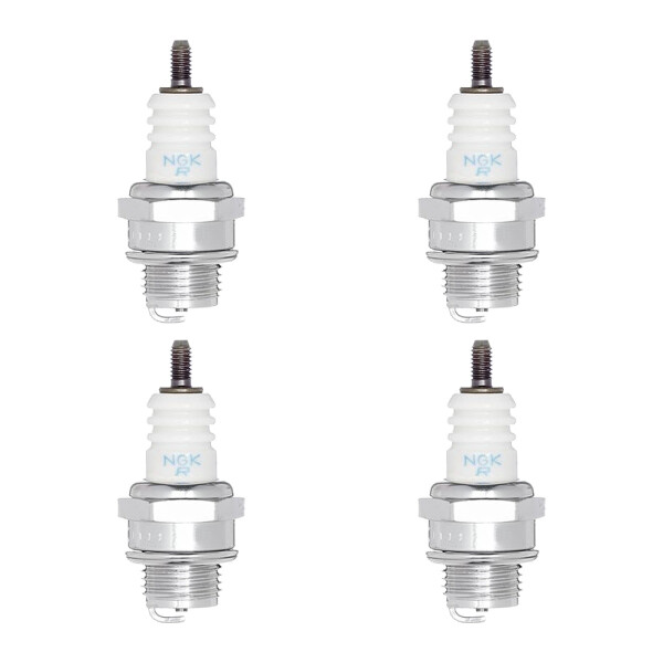 4 Spark Plugs with flat seal seat NGK IAM expertise for KAWASAKI and others