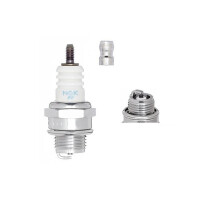 4 Spark Plugs with flat seal seat NGK IAM expertise for...