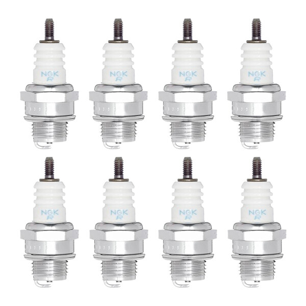 8 Spark Plugs with flat seal seat NGK IAM expertise for KAWASAKI and others