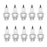 10 Zündkerzen mit Flachdichtsitz NGK...