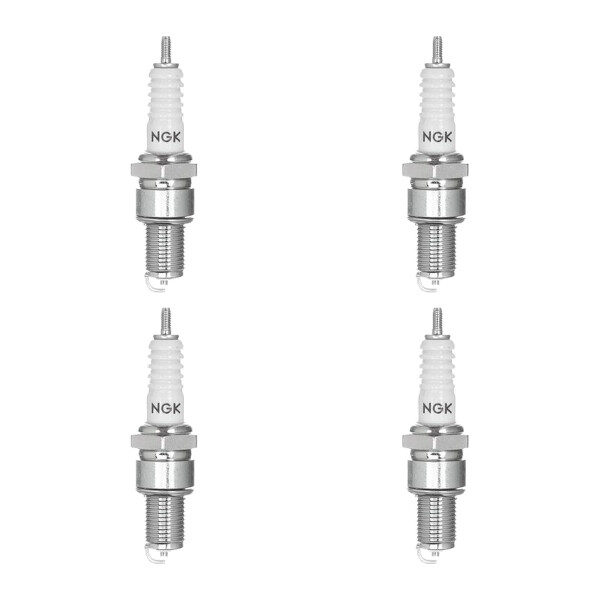 4 Spark Plugs with flat seal seat NGK suitable for BMW 3 Series and others