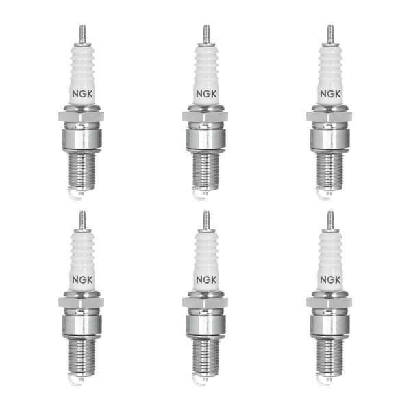 6 Spark Plugs with flat seal seat NGK suitable for BMW 3 Series and others