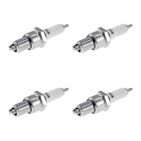 4 Zündkerzen mit Flachdichtsitz NGK...