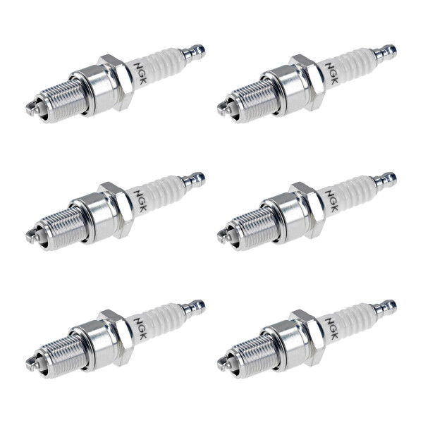 6 Spark Plugs with flat seal seat NGK IAM expertise for DAIHATSU and others