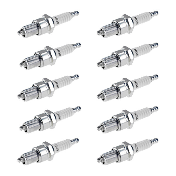 10 Spark Plugs with flat seal seat NGK IAM expertise for DAIHATSU and others