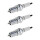 3 Spark Plugs with cone seal seat NGK for MERCEDES-BENZ G-CLASS and others