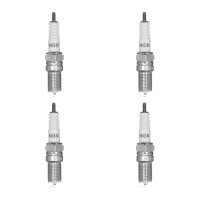 4 Zündkerzen mit Flachdichtsitz NGK...