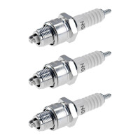 3 Spark Plugs Nickel centre electrode NGK suitable for...