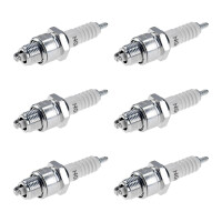6 Spark Plugs Nickel centre electrode NGK suitable for...