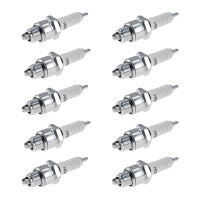 10 Spark Plugs Nickel centre electrode NGK suitable for...