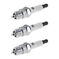 3 Spark Plugs fixed SAE connection NGK suitable for...