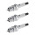 3 Spark Plugs fixed SAE connection NGK suitable for CHRYSLER and others