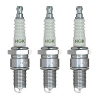 3 Zündkerzen mit Flachdichtsitz NGK...